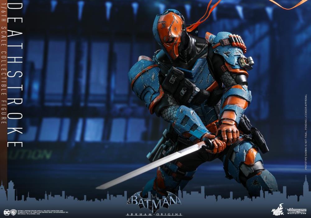 Batman: Arkham Origins VGM30 Deathstroke 1/6th Scale Collectible Figure Gallery Image 9