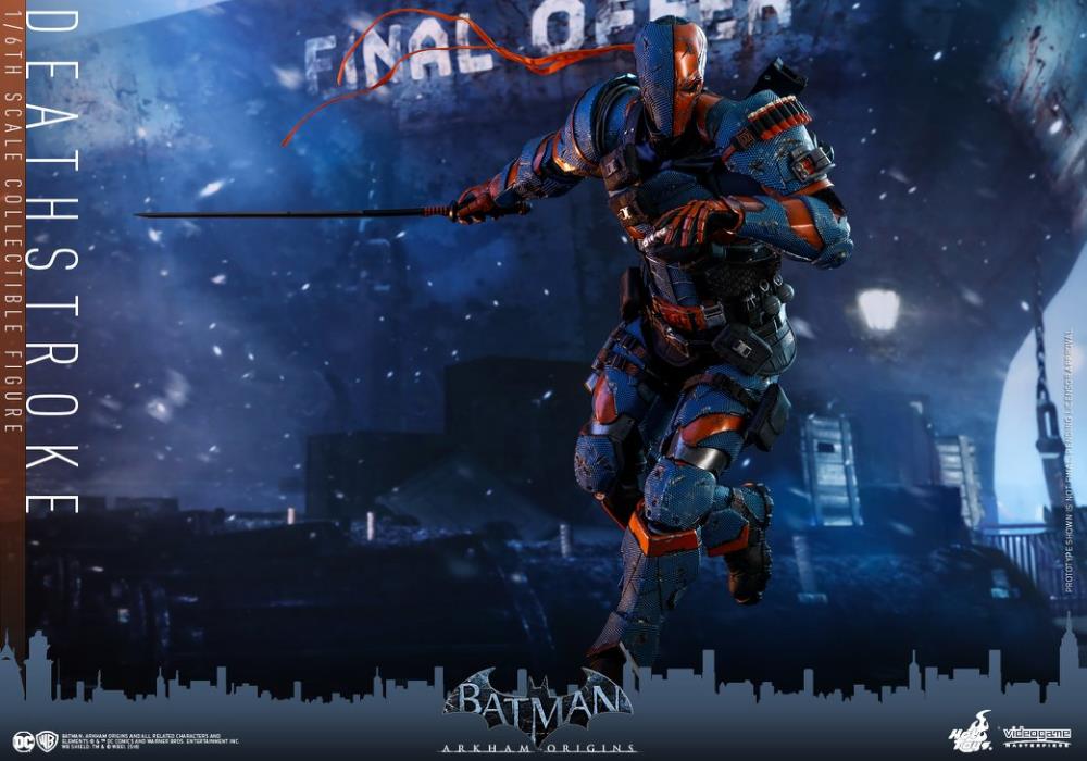 Batman: Arkham Origins VGM30 Deathstroke 1/6th Scale Collectible Figure Gallery Image 3