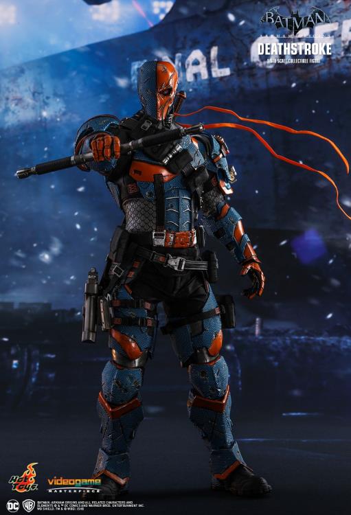 Batman: Arkham Origins VGM30 Deathstroke 1/6th Scale Collectible Figure Gallery Image 6
