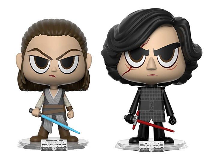 Star Wars Vynl. Rey + Kylo Ren Gallery Image 1