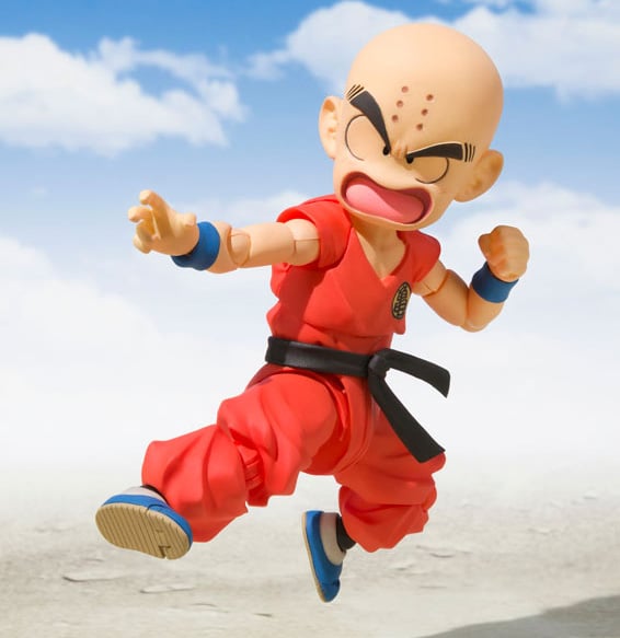 Dragon Ball S.H.Figuarts Krillin (Childhood) Action Figure Gallery Image 4