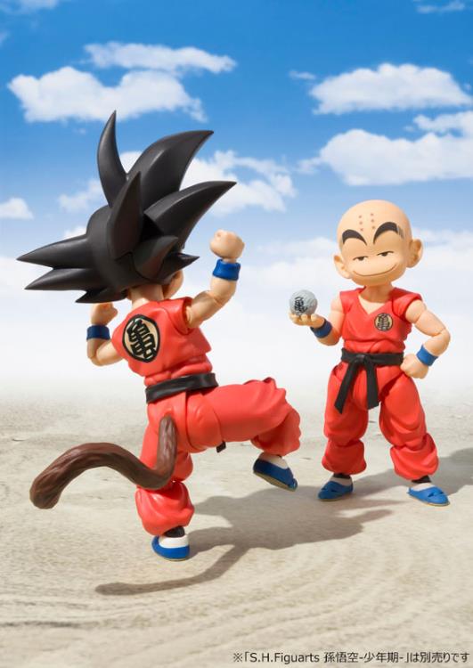 Dragon Ball S.H.Figuarts Krillin (Childhood) Action Figure Gallery Image 7
