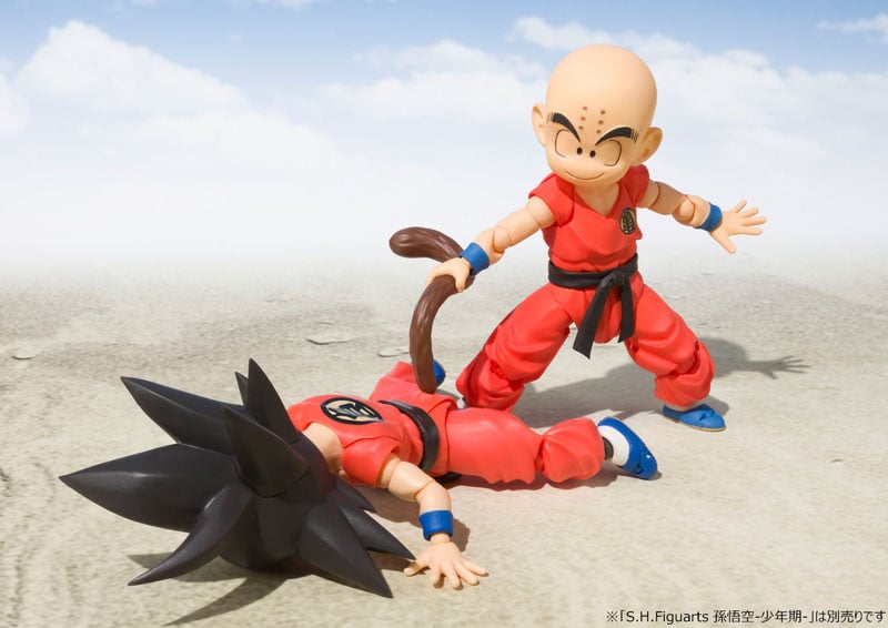 Dragon Ball S.H.Figuarts Krillin (Childhood) Action Figure Gallery Image 8