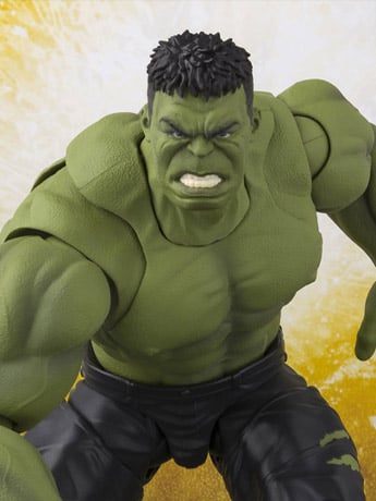 Avengers: Infinity War S.H.Figuarts Hulk Action Figure Gallery Image 2