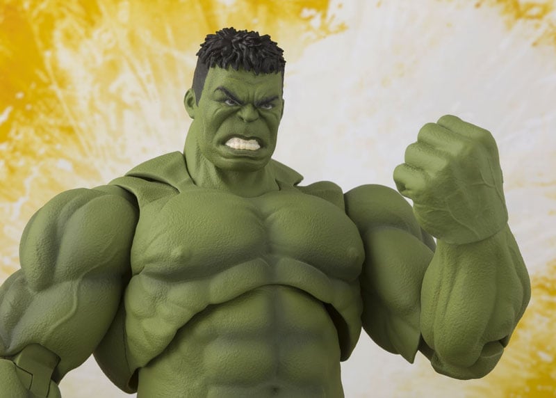 Avengers: Infinity War S.H.Figuarts Hulk Action Figure Gallery Image 9