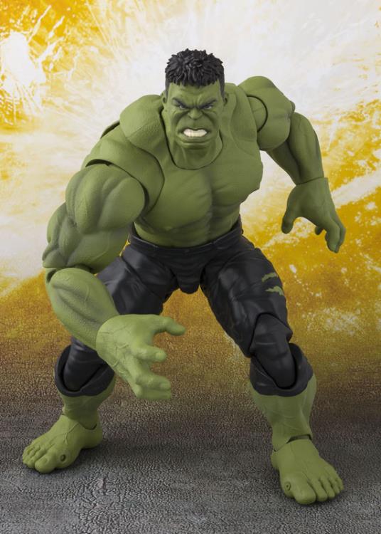 Avengers: Infinity War S.H.Figuarts Hulk Action Figure Gallery Image 6