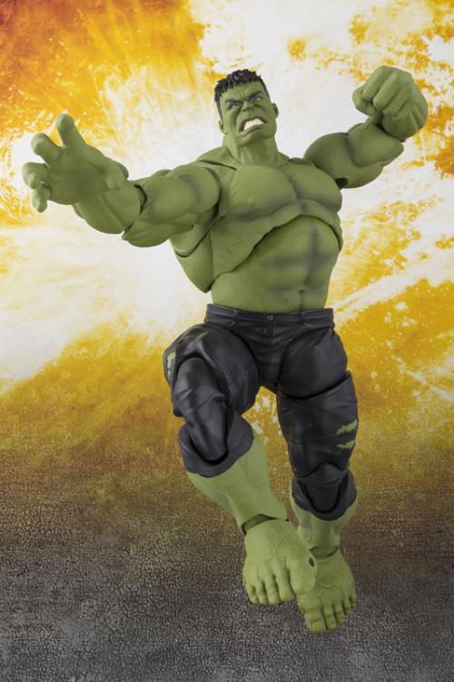 Avengers: Infinity War S.H.Figuarts Hulk Action Figure Gallery Image 5