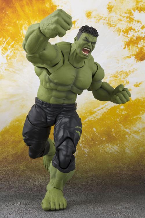 Avengers: Infinity War S.H.Figuarts Hulk Action Figure Gallery Image 4