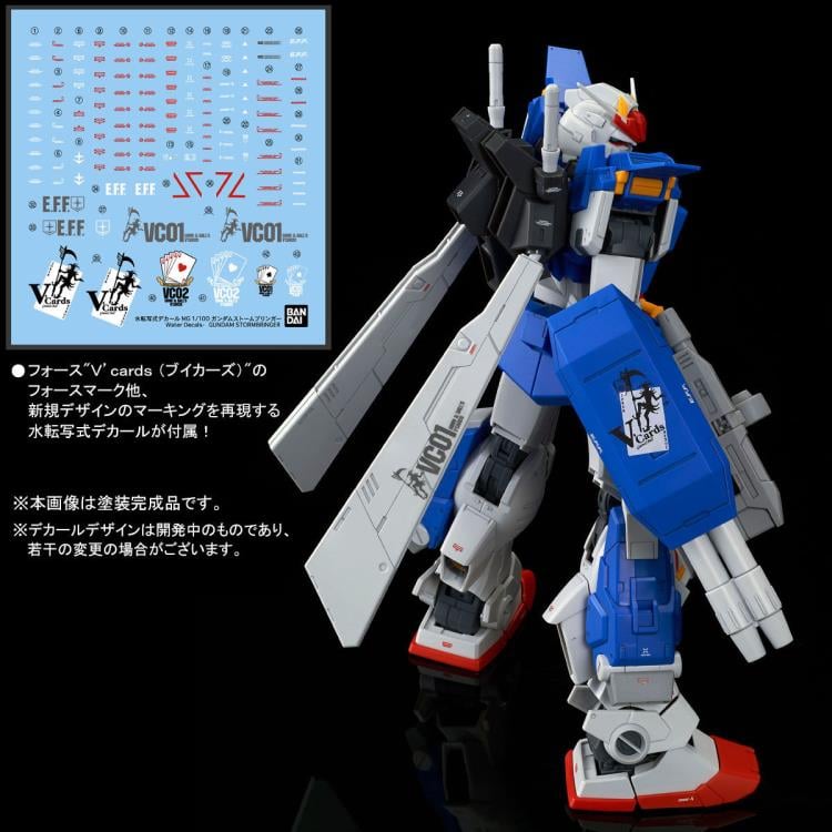 Gundam Build Divers GIMM & BALL's World Challenge MG Gundam Stormbringer Exclusive 1/100 Scale Model Kit Gallery Image 7