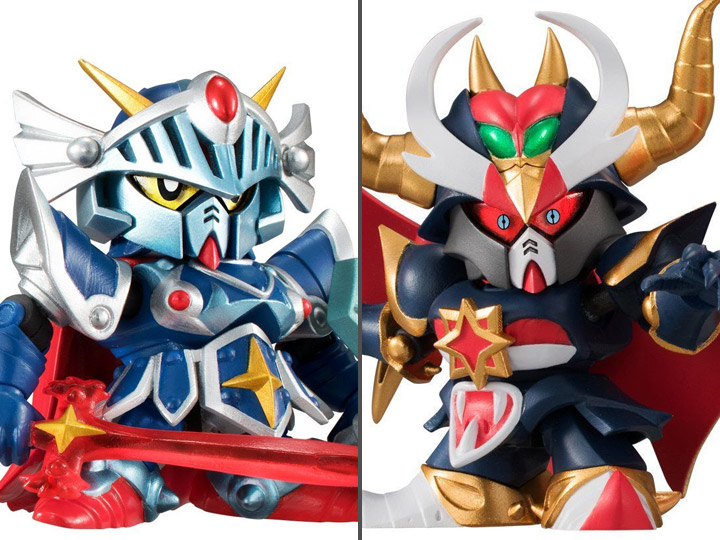 Gundam Gashapon Senshi Forte F-EX05 Full Armor Knight Gundam & Monster Black Dragon Exclusive Set Gallery Image 1