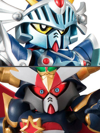 Gundam Gashapon Senshi Forte F-EX05 Full Armor Knight Gundam & Monster Black Dragon Exclusive Set Gallery Image 2