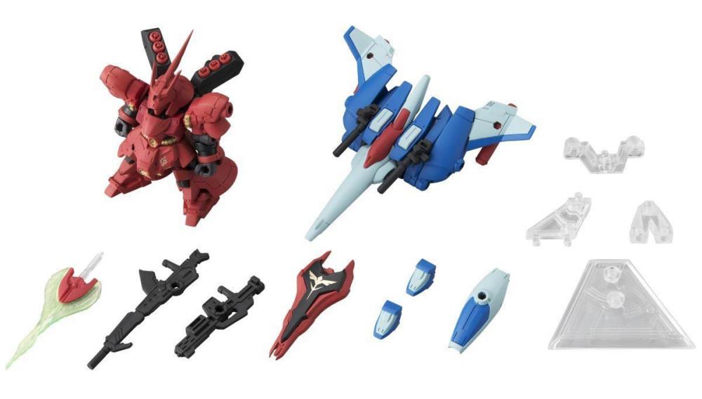 Gundam Mobile Suit Ensemble EX08 Sazabi & BWS Exclusive Set
