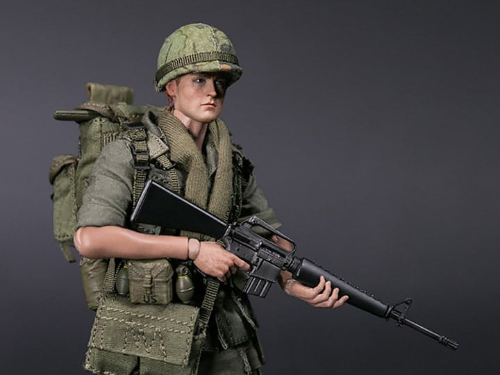 Army 25th Infantry Division Pocket Elite Series Private 1/12 Scale