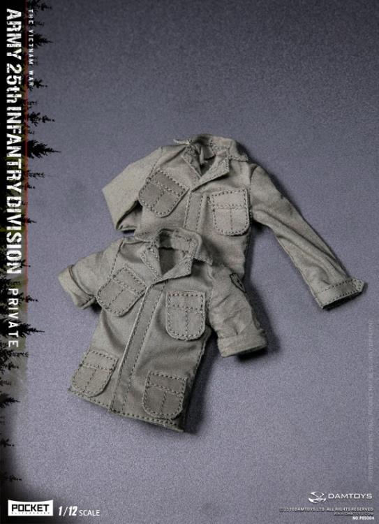 Army 25th Infantry Division Pocket Elite Series Private 1/12 Scale Figure Gallery Image 16