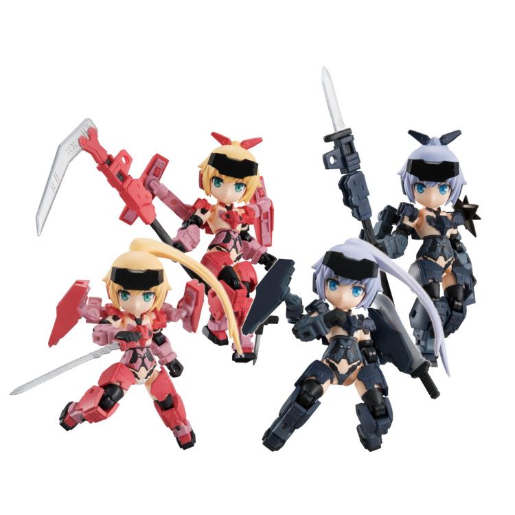 Frame Arms Girl Desktop Army KT-323f Jinrai Series Box of 4 Figures Gallery Image 13