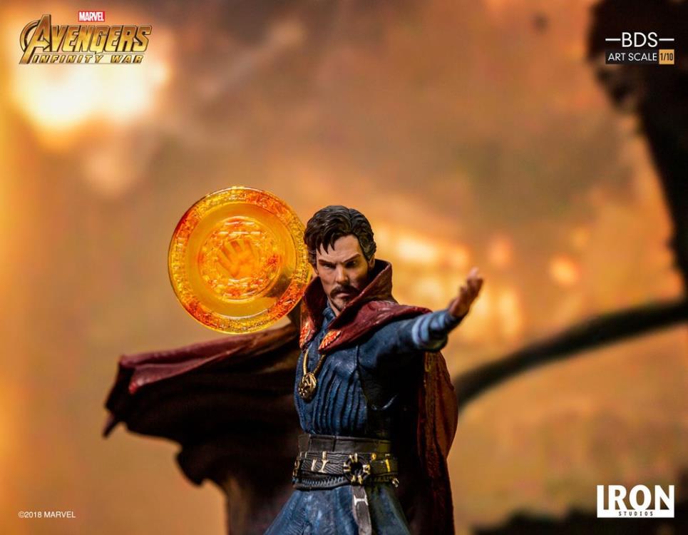 Avengers: Infinity War Battle Diorama Series Doctor Strange 1/10 Art Scale Statue Gallery Image 12