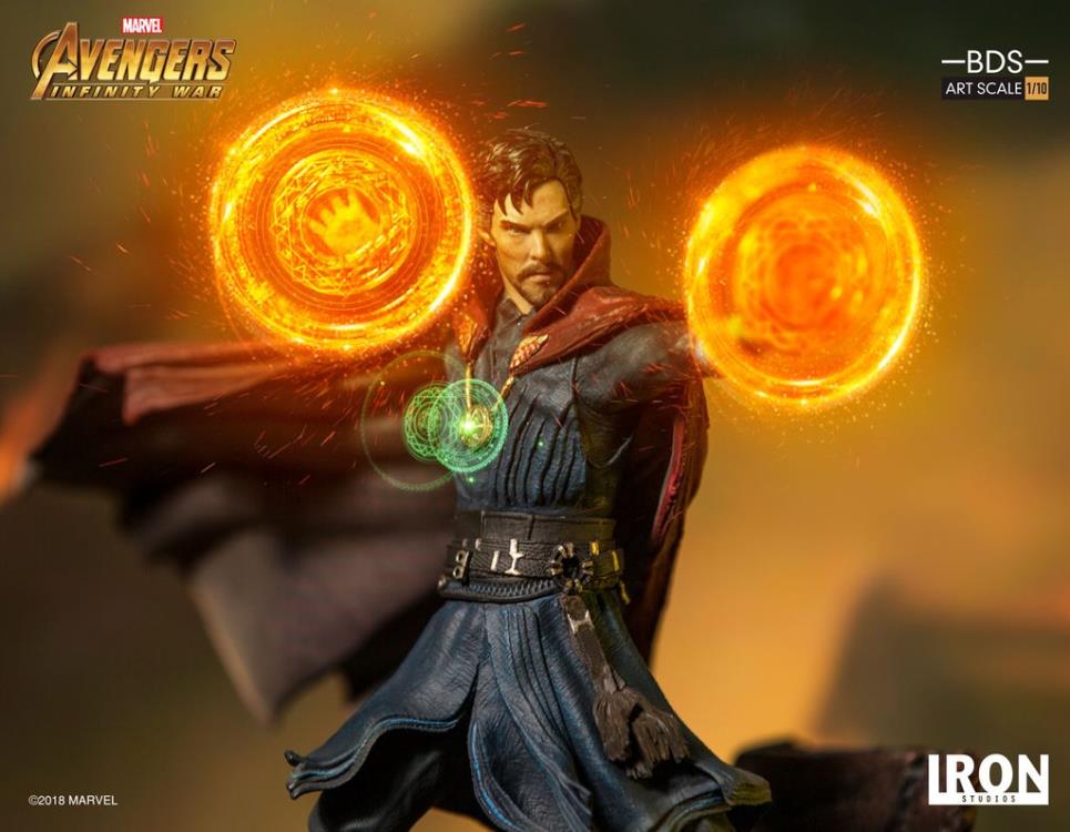Avengers: Infinity War Battle Diorama Series Doctor Strange 1/10 Art Scale Statue Gallery Image 11