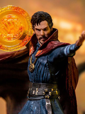 Avengers: Infinity War Battle Diorama Series Doctor Strange 1/10 Art Scale Statue Gallery Image 2