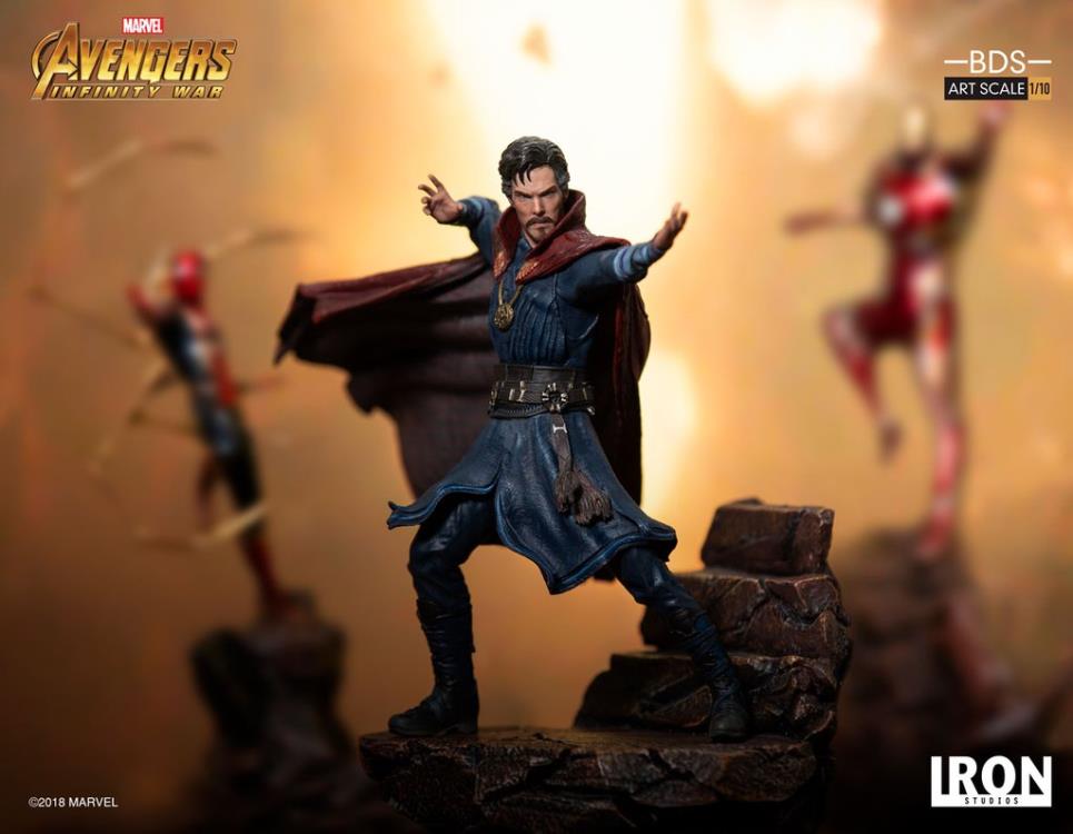 Avengers: Infinity War Battle Diorama Series Doctor Strange 1/10 Art Scale Statue Gallery Image 9