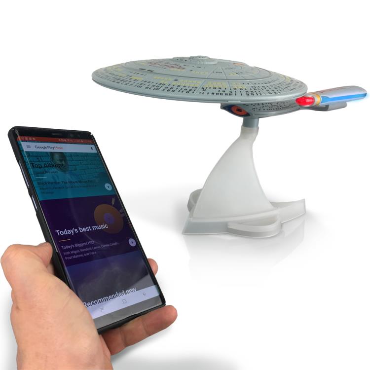 Star Trek: The Next Generation U.S.S. Enterprise NCC-1701-D Bluetooth Speaker Gallery Image 8