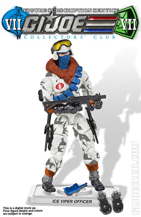 G.I. Joe Ice Viper Officer Subscription Figure 7.0 Gallery Image 3
