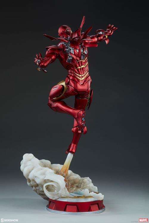 Marvel Adi Granov Artist Series Iron Man Extremis Mark II Statue Gallery Image 4