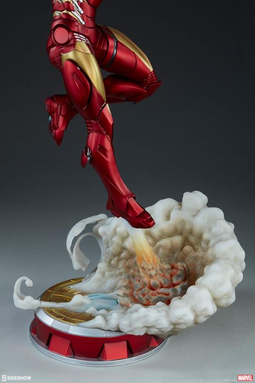 Marvel Adi Granov Artist Series Iron Man Extremis Mark II Statue Gallery Image 11