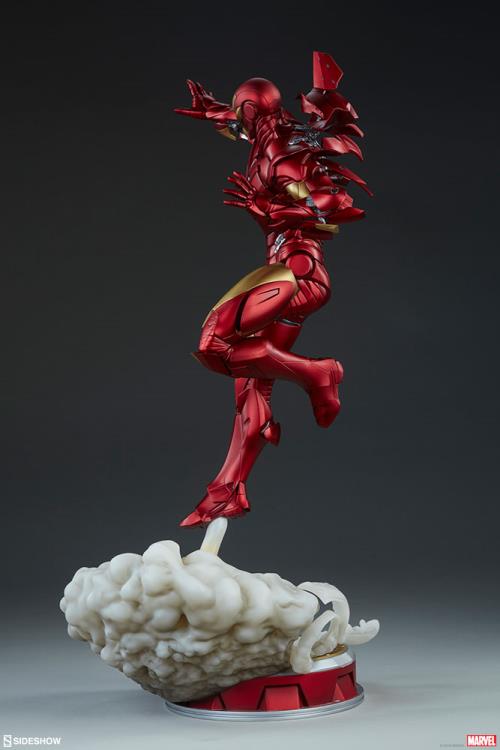 Marvel Adi Granov Artist Series Iron Man Extremis Mark II Statue Gallery Image 5