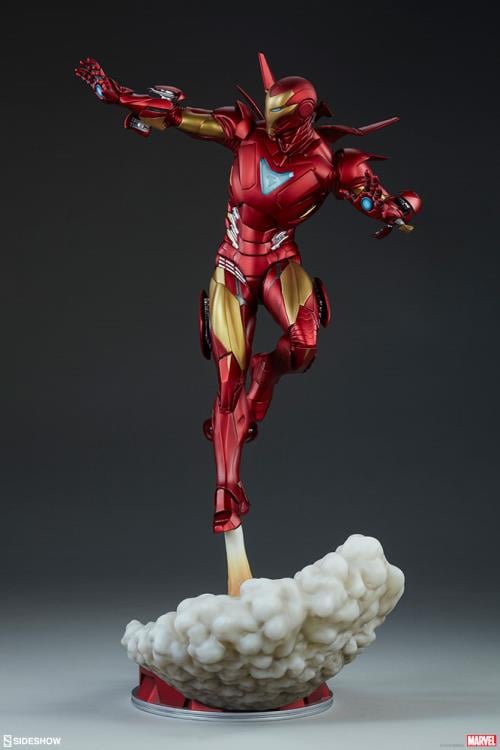 Marvel Adi Granov Artist Series Iron Man Extremis Mark II Statue Gallery Image 3
