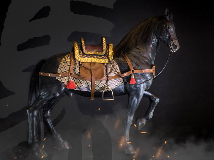 Horse (Black) 1/6 Scale Figure Gallery Image 1