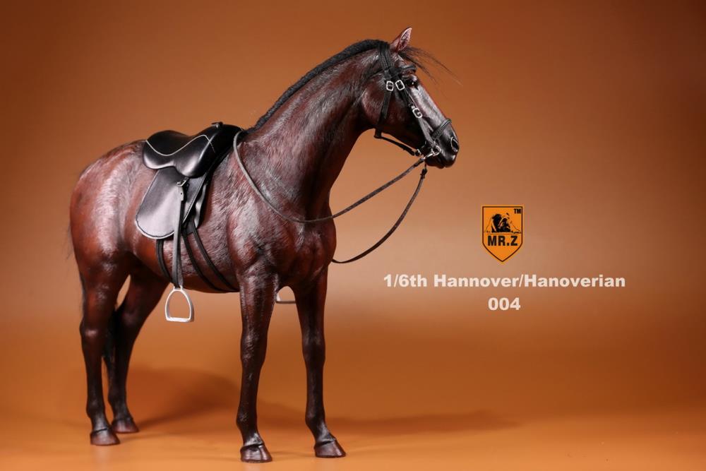 German Hanoverian Horse (Dark Brown) 1/6 Scale Figure Gallery Image 3