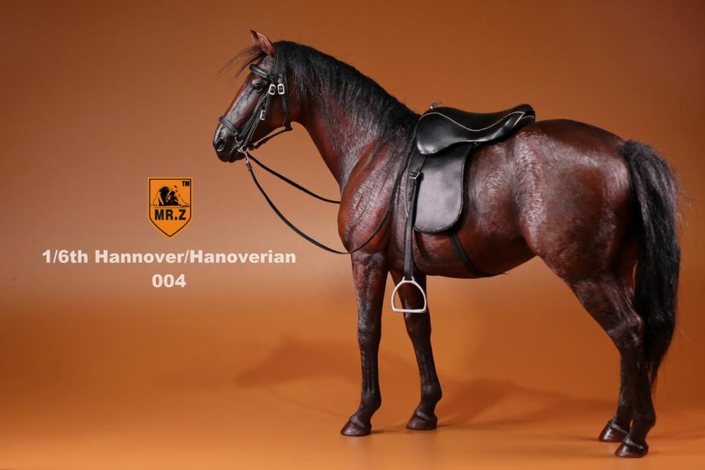 German Hanoverian Horse (Dark Brown) 1/6 Scale Figure Gallery Image 6