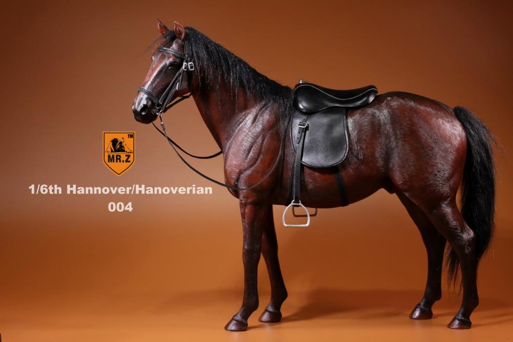 German Hanoverian Horse (Dark Brown) 1/6 Scale Figure Gallery Image 8