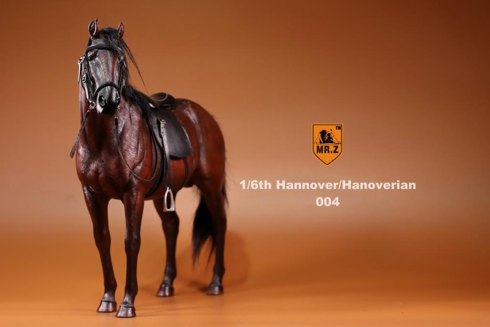 German Hanoverian Horse (Dark Brown) 1/6 Scale Figure Gallery Image 5