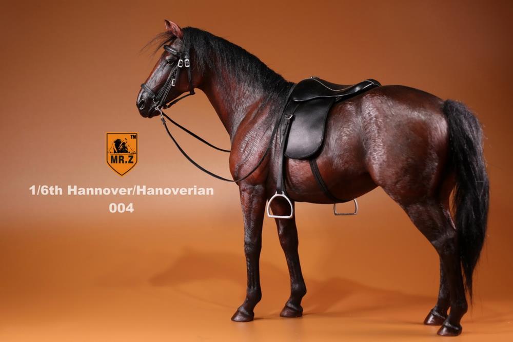 German Hanoverian Horse (Dark Brown) 1/6 Scale Figure Gallery Image 4