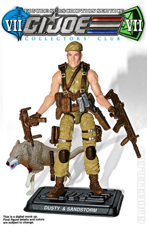 G.I. Joe Dusty & Sandstorm Subscription Figure 7.0 Gallery Image 3
