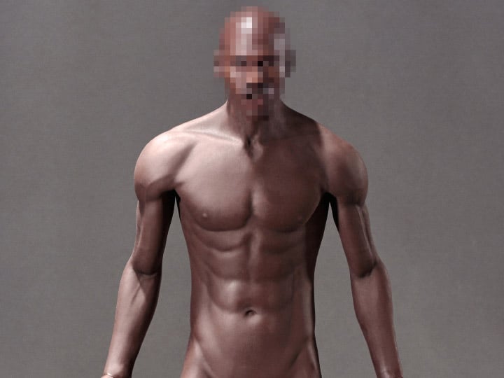 Super-Flexible Male Seamless 1/6 Scale Muscular Body (M36) Gallery Image 1