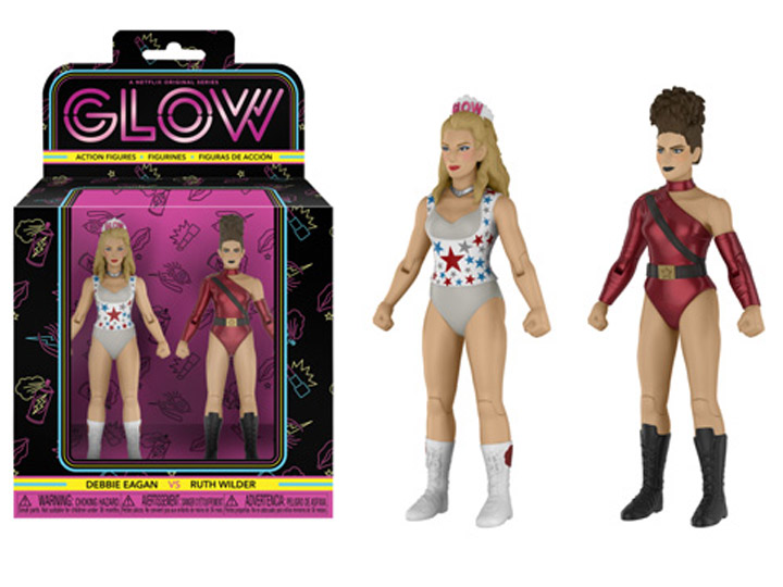 GLOW Debbie Eagan & Ruth Wilder Action Figure Two-Pack Gallery Image 1