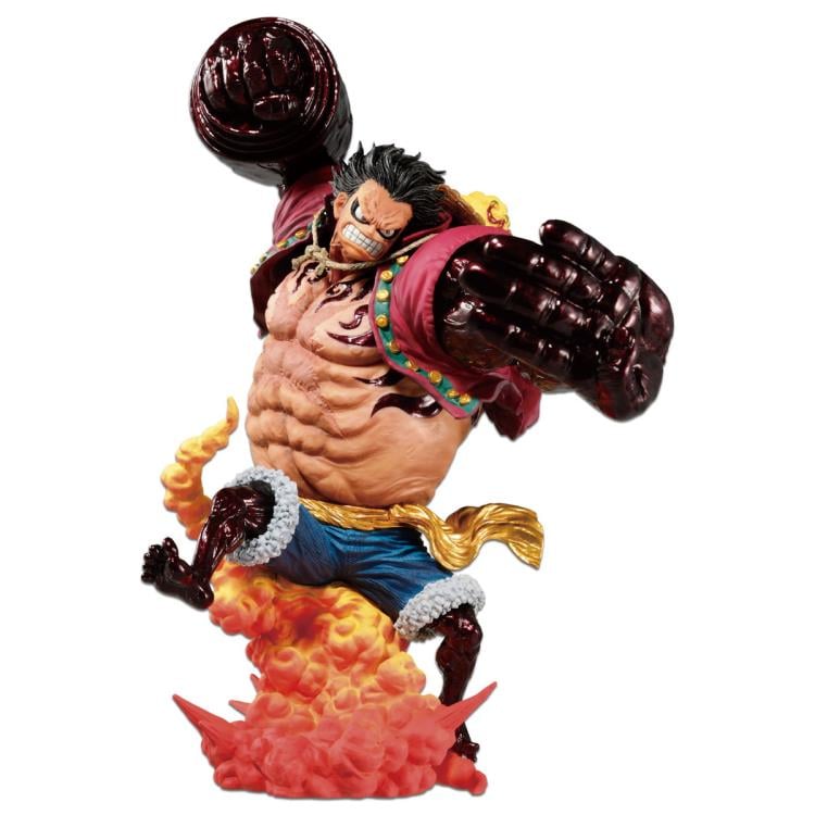 One Piece Monkey D. Luffy (Gear 4 Kong Gun) Crimson Color Figure Gallery Image 3