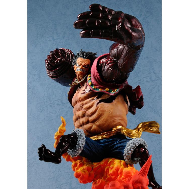 One Piece Monkey D. Luffy (Gear 4 Kong Gun) Crimson Color Figure Gallery Image 8