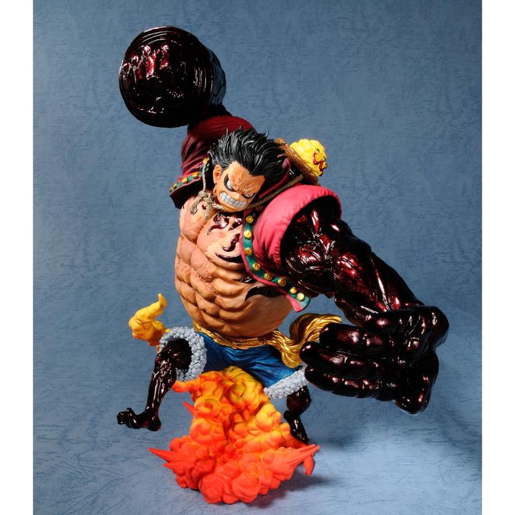 One Piece Monkey D. Luffy (Gear 4 Kong Gun) Crimson Color Figure Gallery Image 6