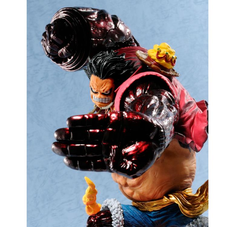One Piece Monkey D. Luffy (Gear 4 Kong Gun) Crimson Color Figure Gallery Image 7