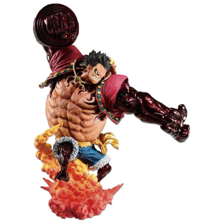 One Piece Monkey D. Luffy (Gear 4 Kong Gun) Crimson Color Figure Gallery Image 4