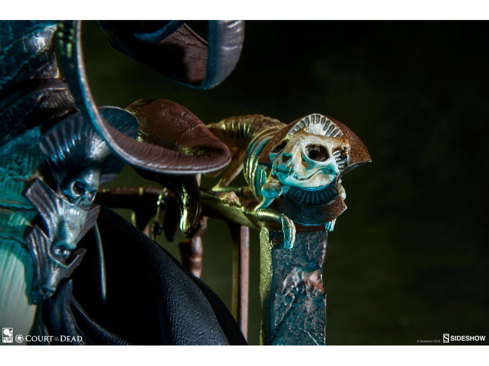 Court of the Dead Xiall (Osteomancers Vision) Statuette Gallery Image 9