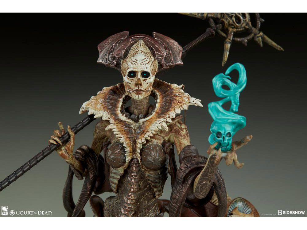 Court of the Dead Xiall (Osteomancers Vision) Statuette Gallery Image 7