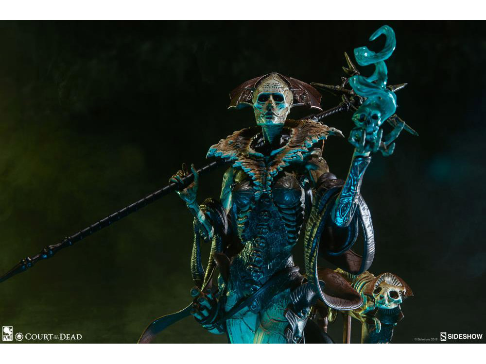 Court of the Dead Xiall (Osteomancers Vision) Statuette Gallery Image 10