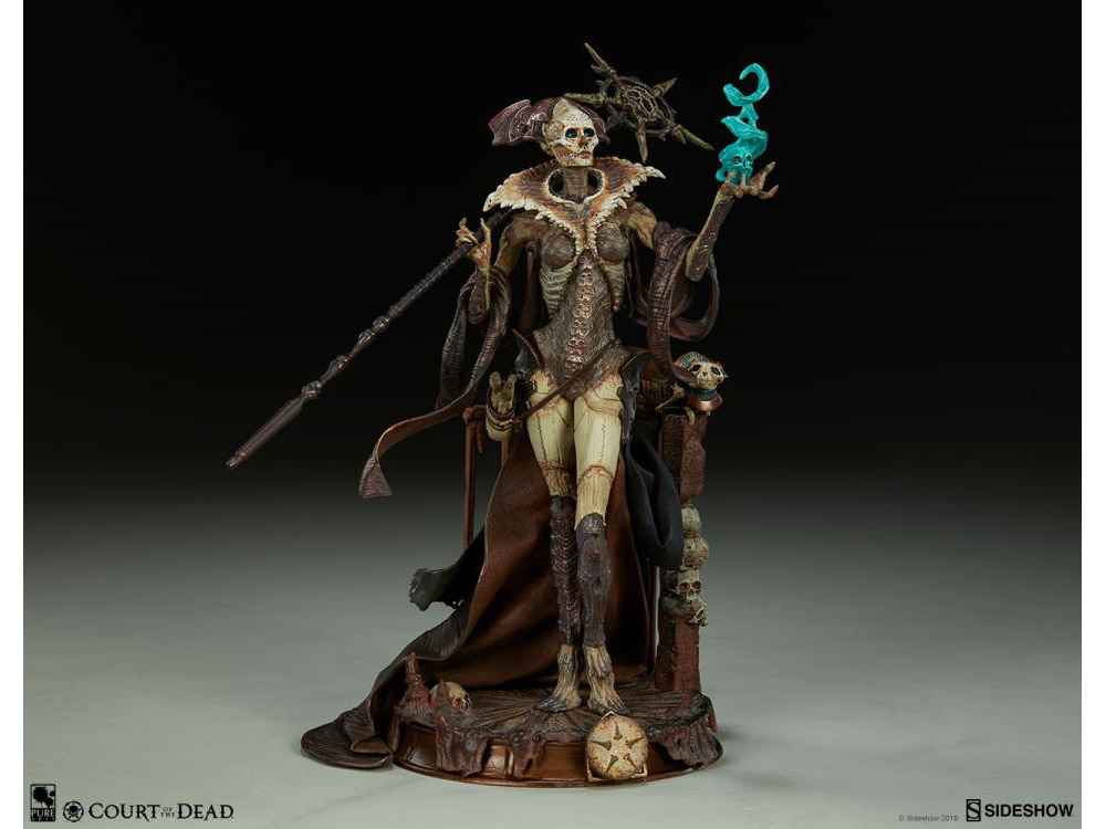 Court of the Dead Xiall (Osteomancers Vision) Statuette Gallery Image 3