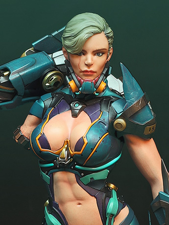 Bounties of Bathos Sorrow (Aqua) 1/4 Scale Statue Gallery Image 2