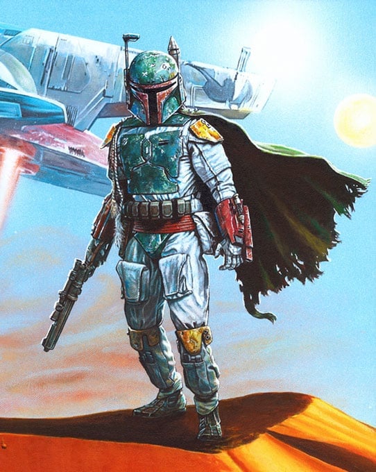 Star Wars Fett Collects SDCC 2018 Exclusive Giclee Gallery Image 3