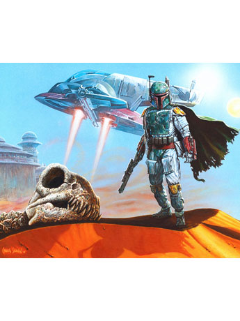 Star Wars Fett Collects SDCC 2018 Exclusive Giclee Gallery Image 2